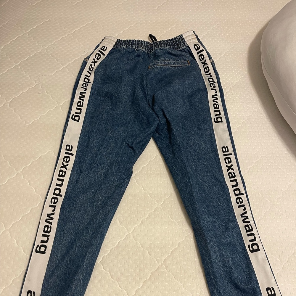 Alexander Wang Jean Logo Pants